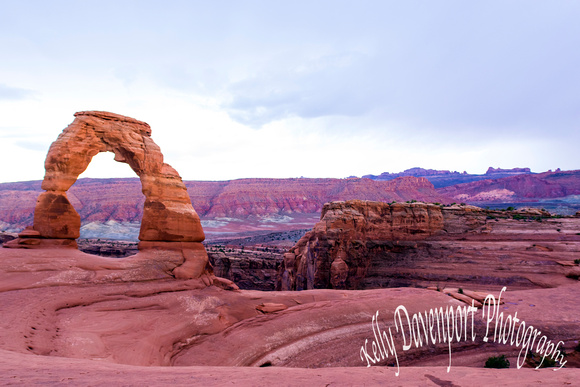 Delicate Arch Towers Over Arches NP_KRD3933