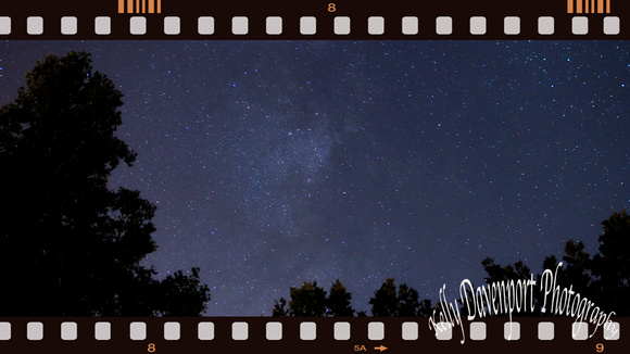Framing the Night Sky Over Fort Boonesborough -3