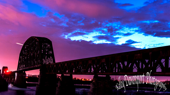 Twilight at the 14th Street Bridge_by Kelly Davenprt_ March 2014-0515