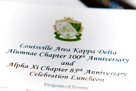 Kappa Delta Alpha Xi 85th and Louisville Alumnae Association 100th Anniversary 2013-0237