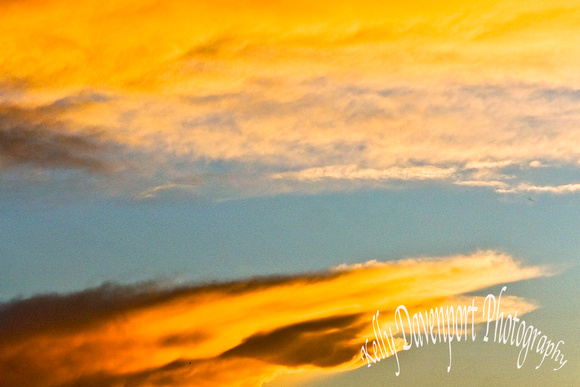 Indiana Sunset Cloud Abstract -00974