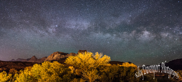Milky Way Over Zion National Park-2013