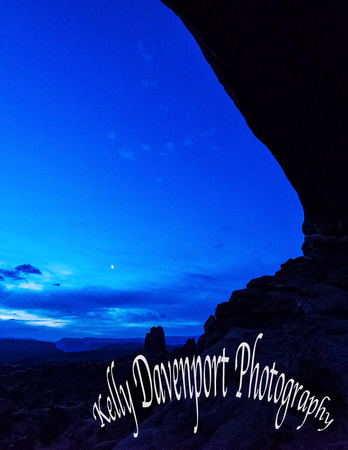 Moonrise At Dawn 8.5x11 by Kelly Davenport_KRD3485