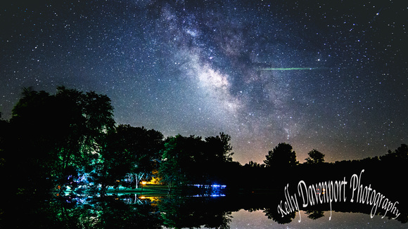 Firefly Streaks By the Milky Way Green River Lake KYDSC_5790
