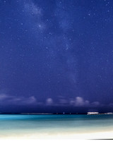 8x10 Milky Way Over Waikiki Beach DSC_6494