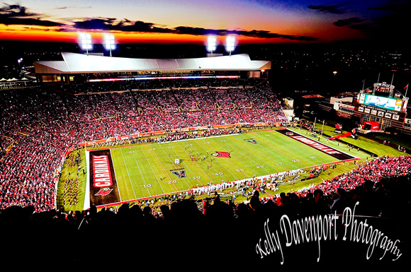 Sunset Papa Johns Cardinal Stadium by Kelly Davenport-01456