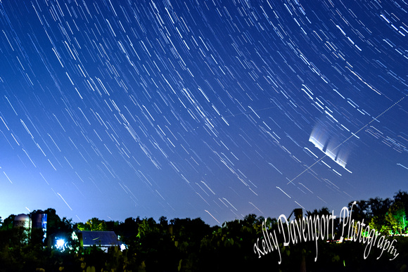 Coment Neowise Star Trails Turtle Creek Winery Indiana By Kelly Davenport 2020