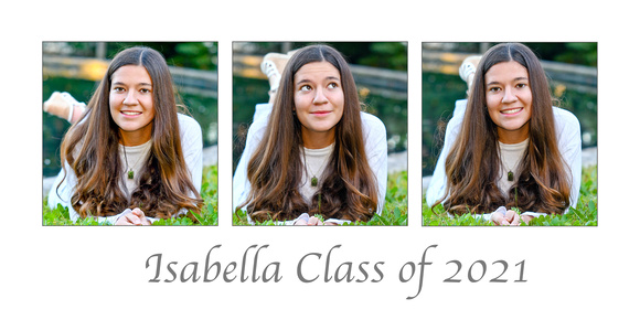 Isabella Class of 2021 10x20