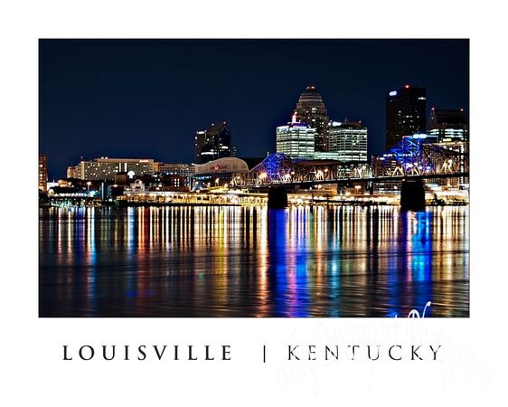 Louisville Skyline 16x20