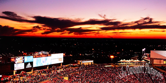 Sunset in the Ville at Papa Johns Cardinal Stadium by Kelly Davenport-01461